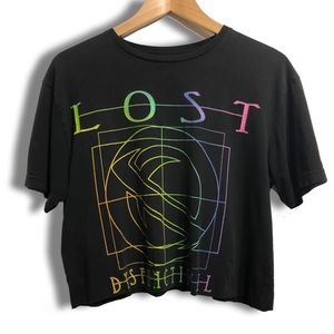 LOST cropped T-shirt